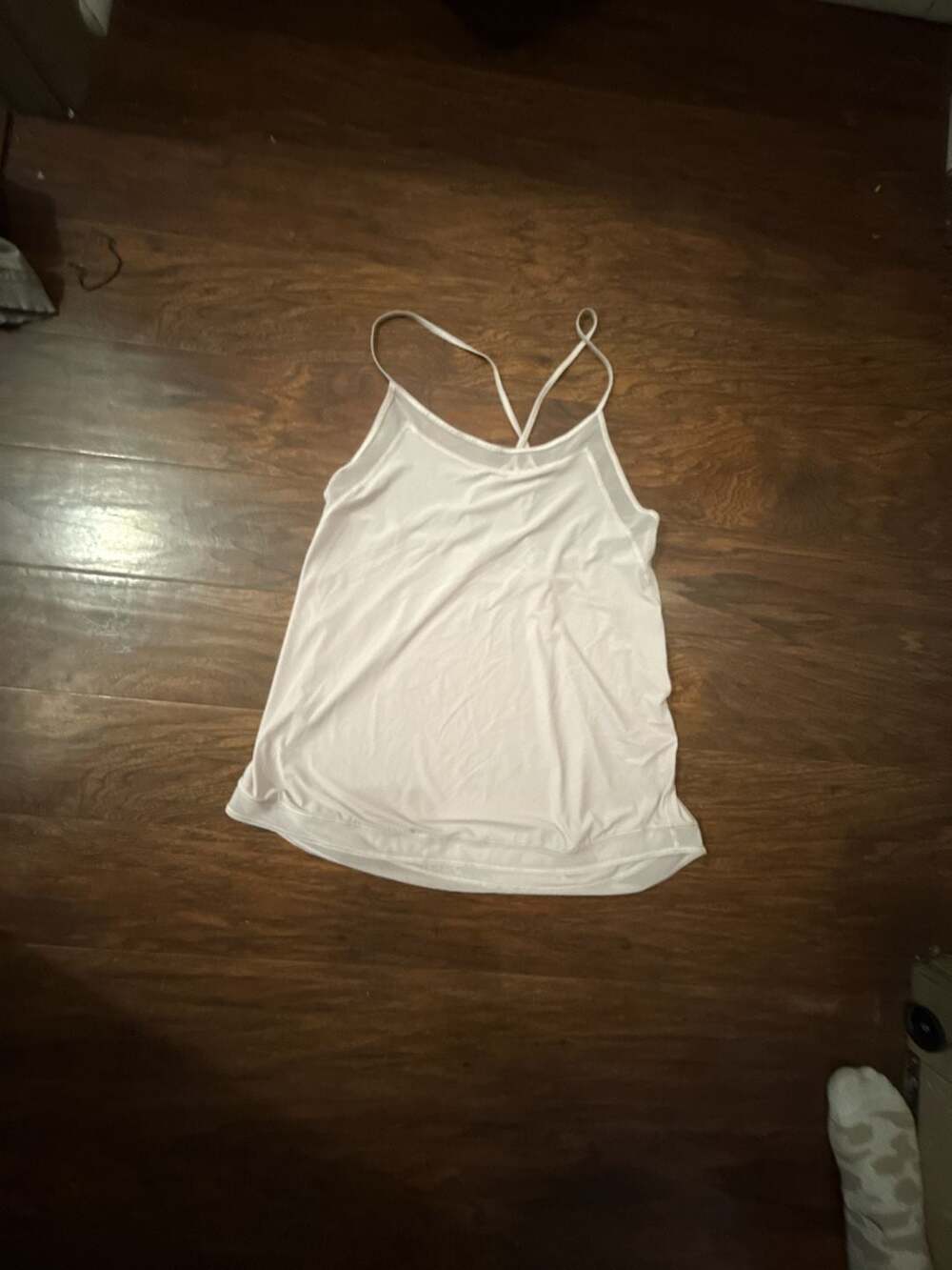 Lululemon Flow Y 2-in-1 Tank White